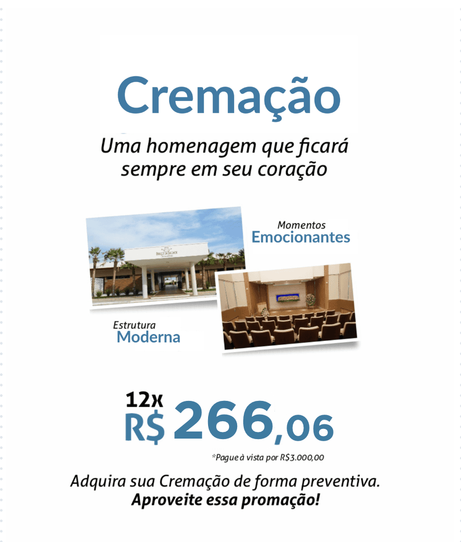 Banner Cremação