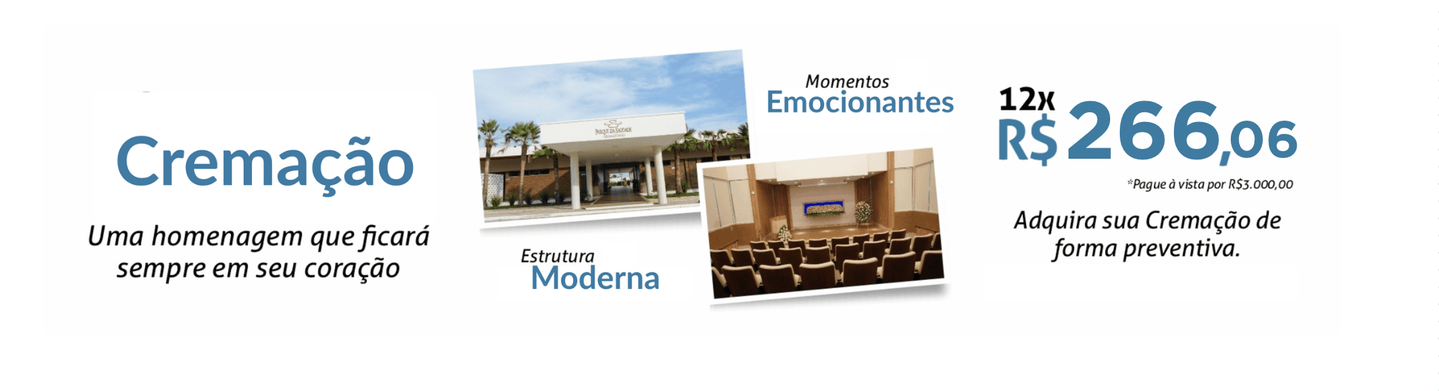 Banner Cremação