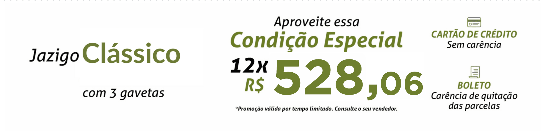 Banner Jazigo Clássico
