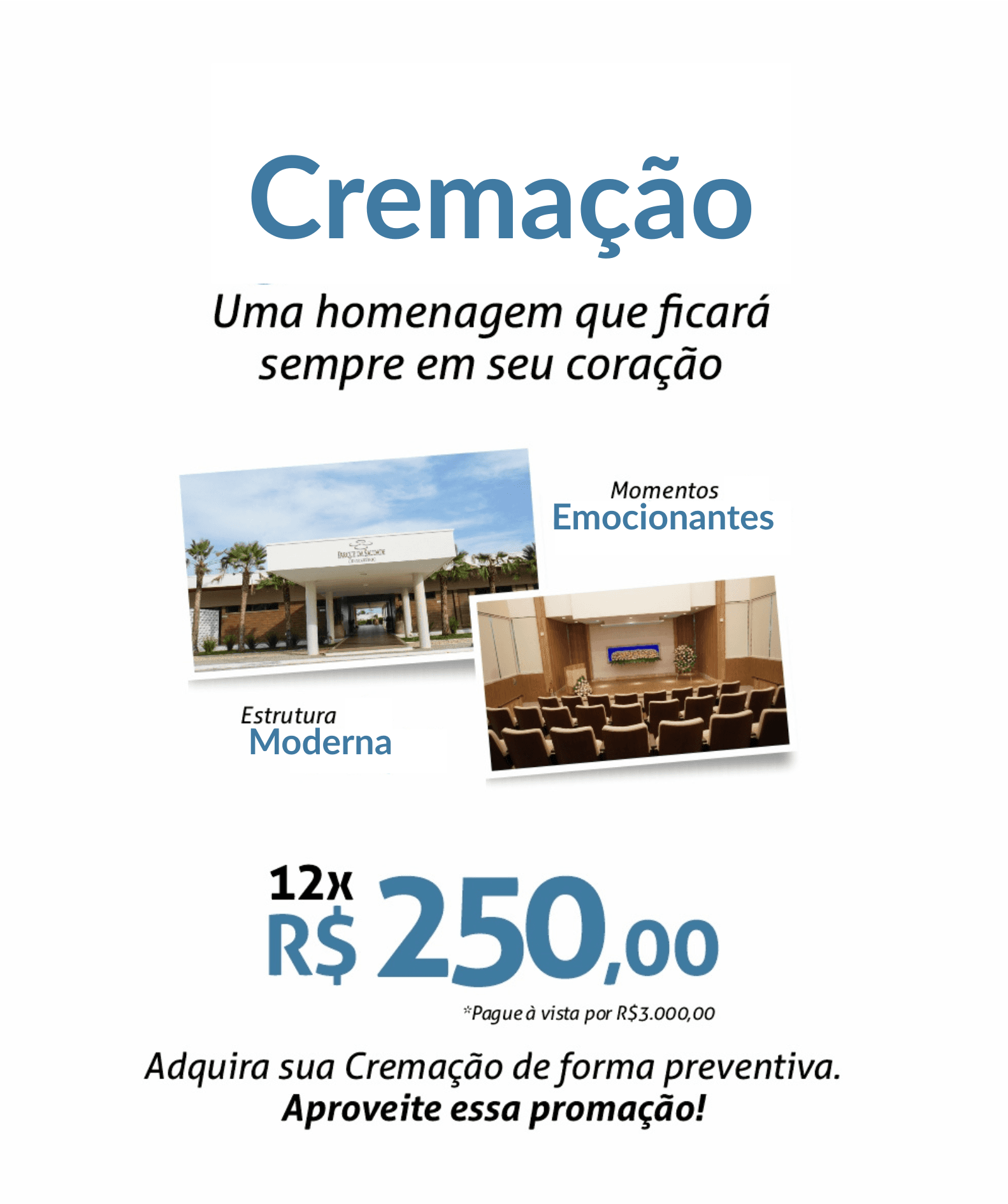 Banner Cremação